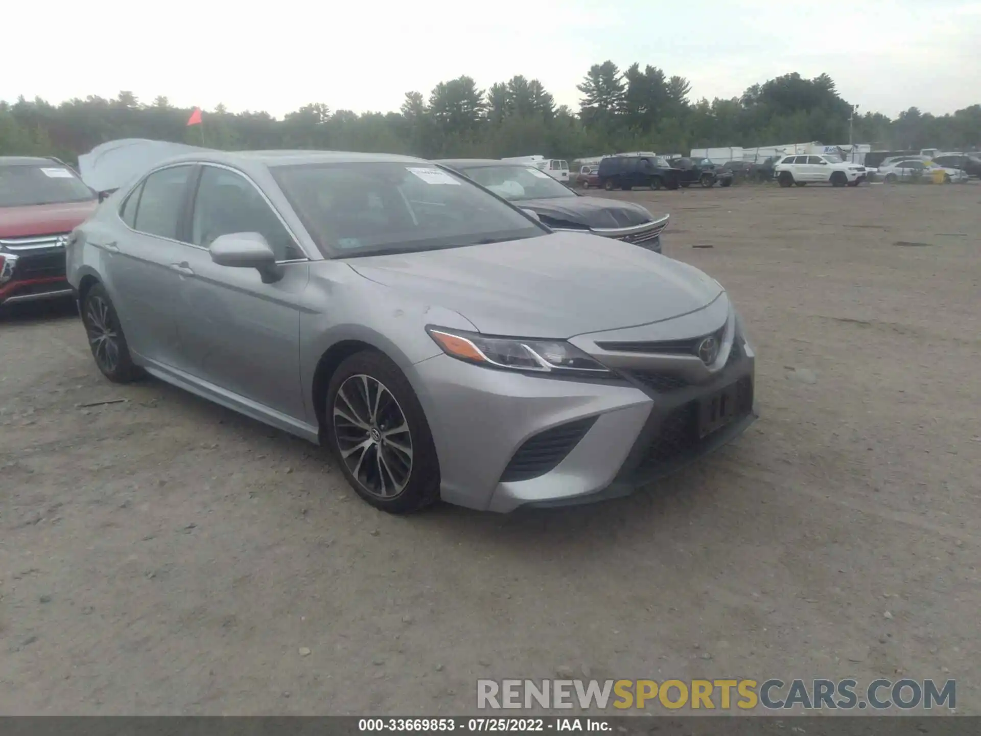 1 Photograph of a damaged car 4T1B11HK8KU743336 TOYOTA CAMRY 2019