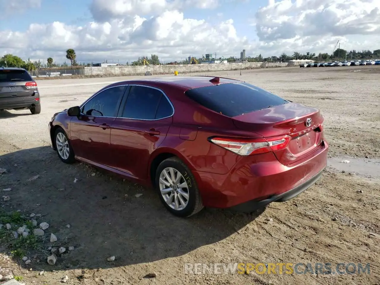 3 Photograph of a damaged car 4T1B11HK8KU743918 TOYOTA CAMRY 2019
