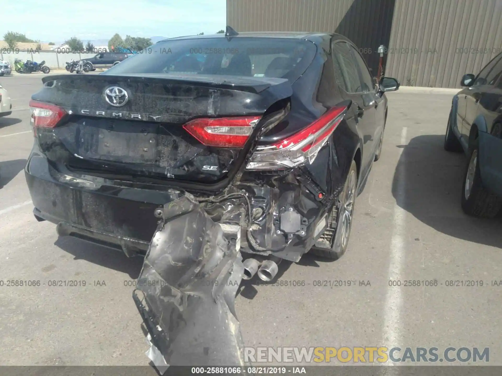 6 Photograph of a damaged car 4T1B11HK8KU744129 TOYOTA CAMRY 2019