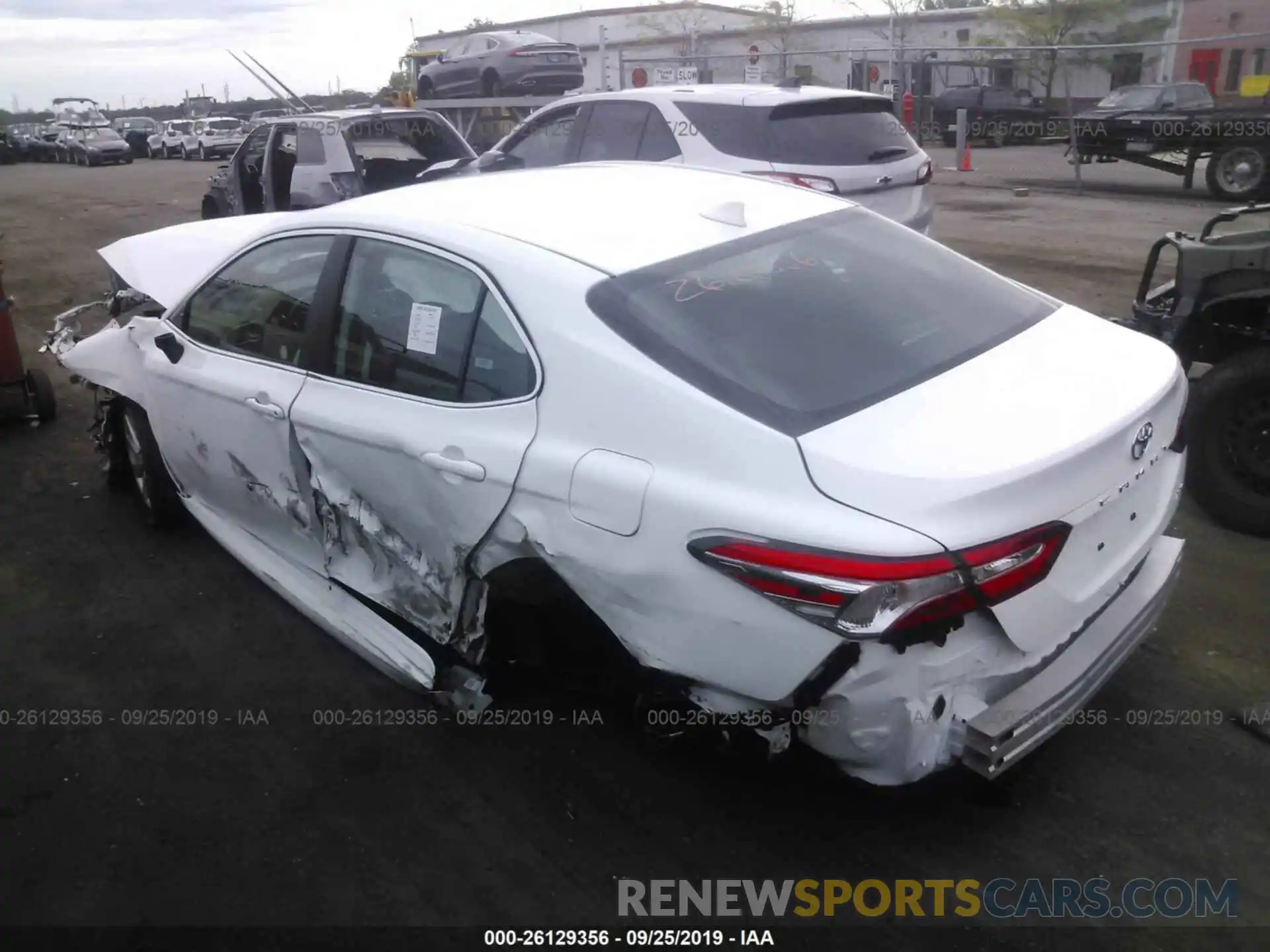 3 Photograph of a damaged car 4T1B11HK8KU744504 TOYOTA CAMRY 2019