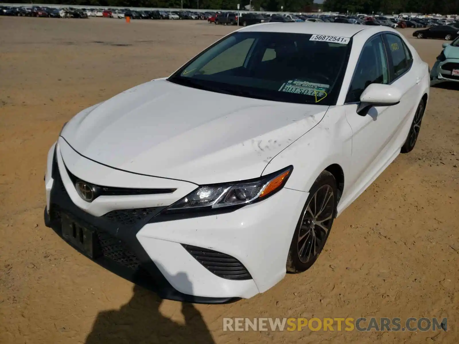 2 Photograph of a damaged car 4T1B11HK8KU745152 TOYOTA CAMRY 2019