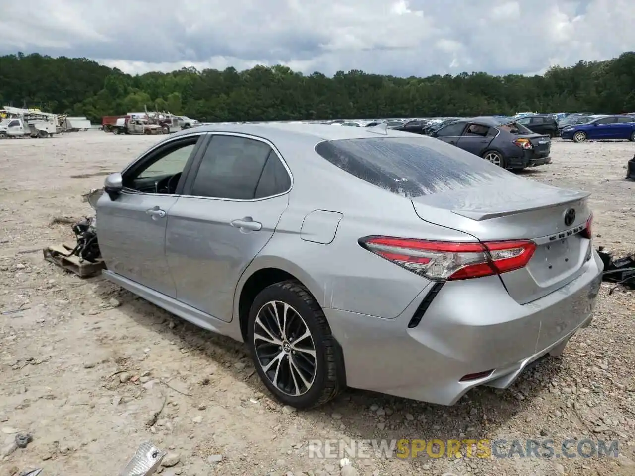 3 Photograph of a damaged car 4T1B11HK8KU746351 TOYOTA CAMRY 2019