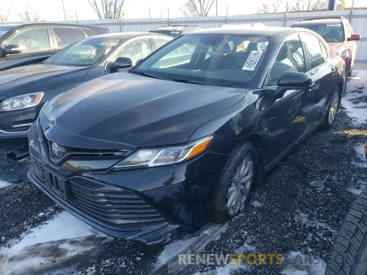 2 Photograph of a damaged car 4T1B11HK8KU746818 TOYOTA CAMRY 2019