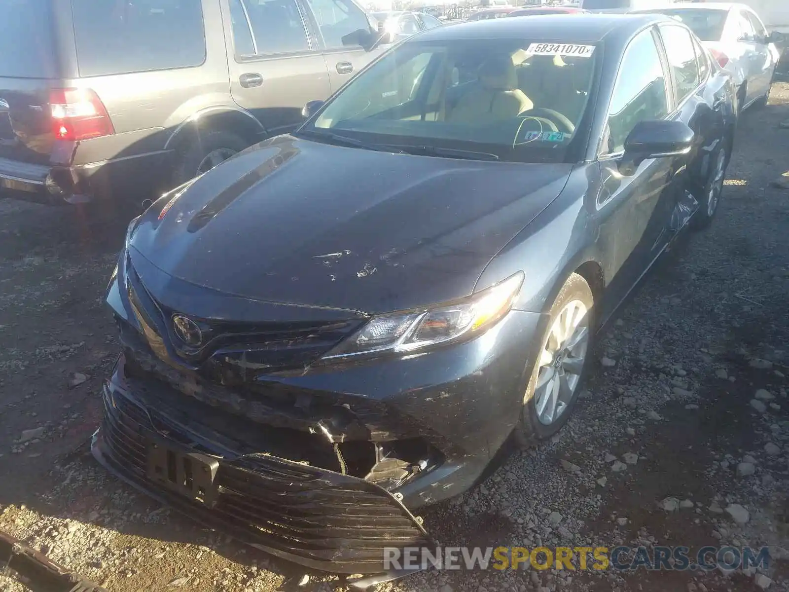 2 Photograph of a damaged car 4T1B11HK8KU747130 TOYOTA CAMRY 2019