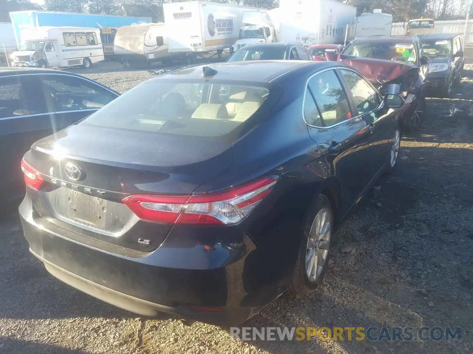 4 Photograph of a damaged car 4T1B11HK8KU747130 TOYOTA CAMRY 2019