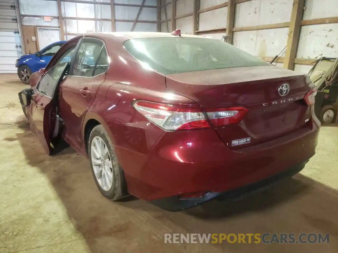 3 Photograph of a damaged car 4T1B11HK8KU749041 TOYOTA CAMRY 2019