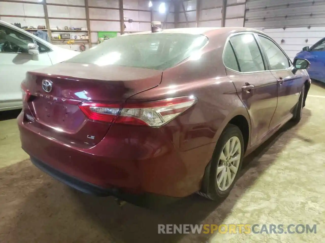 4 Photograph of a damaged car 4T1B11HK8KU749041 TOYOTA CAMRY 2019