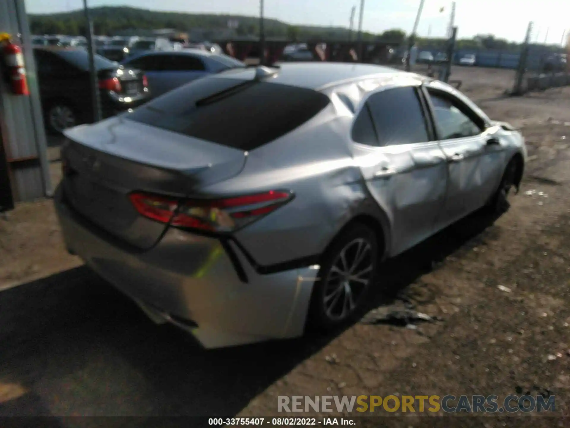 4 Photograph of a damaged car 4T1B11HK8KU751453 TOYOTA CAMRY 2019