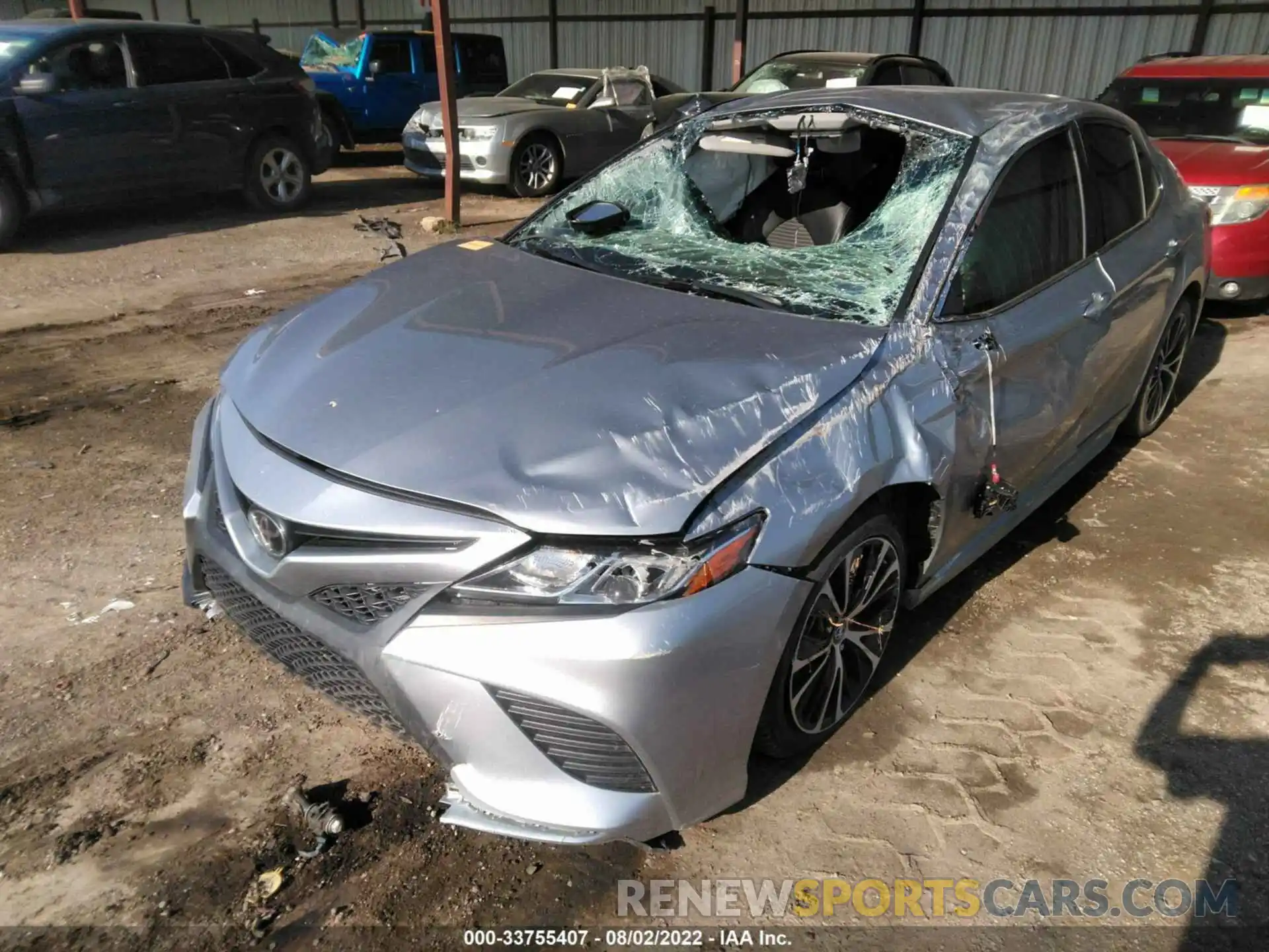 6 Photograph of a damaged car 4T1B11HK8KU751453 TOYOTA CAMRY 2019