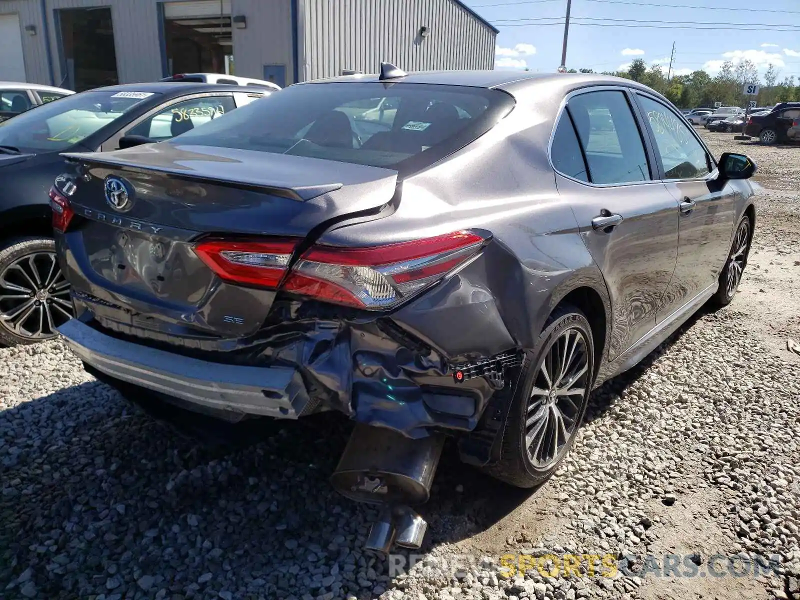 4 Photograph of a damaged car 4T1B11HK8KU758967 TOYOTA CAMRY 2019