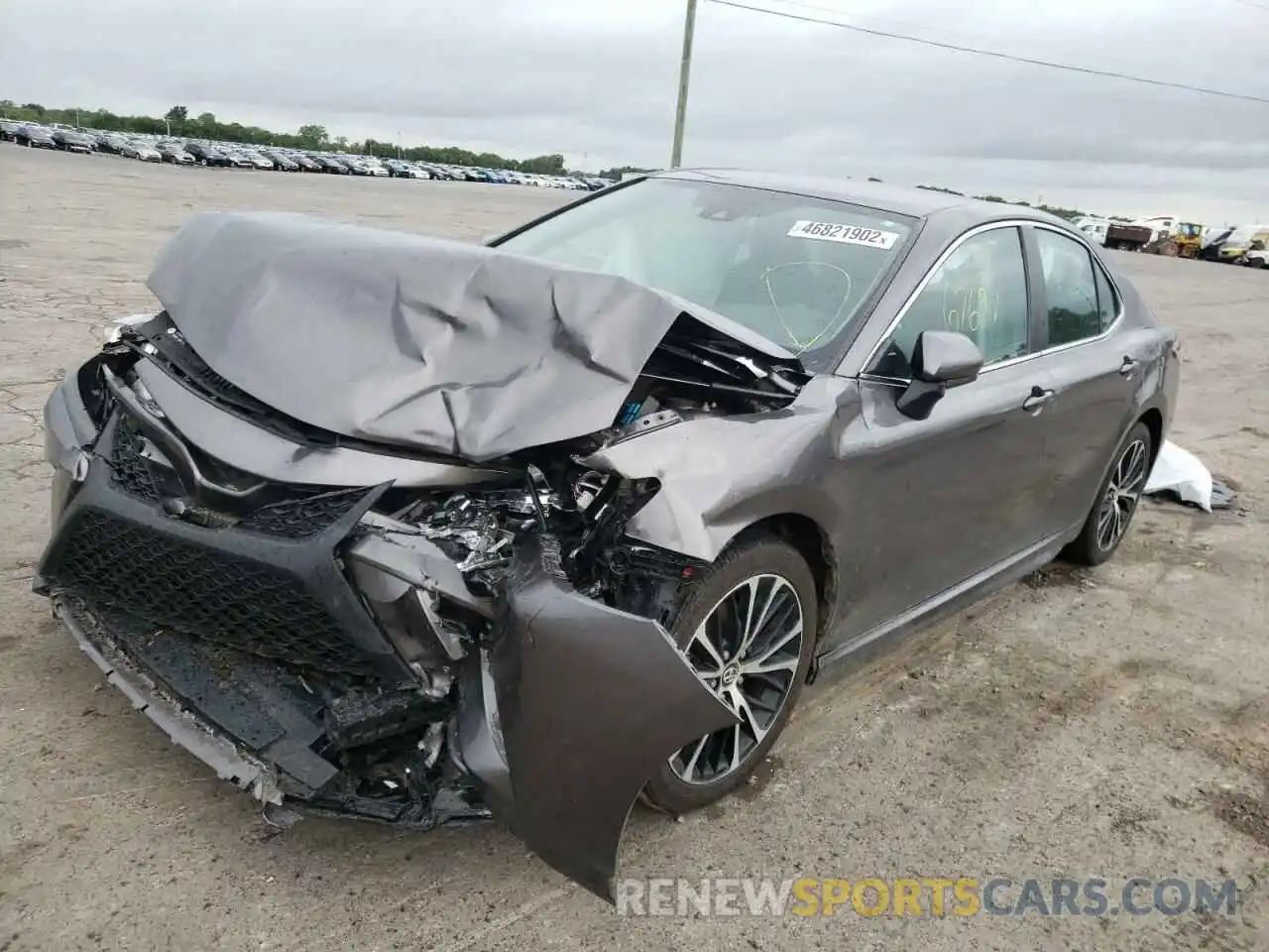 2 Photograph of a damaged car 4T1B11HK8KU759939 TOYOTA CAMRY 2019