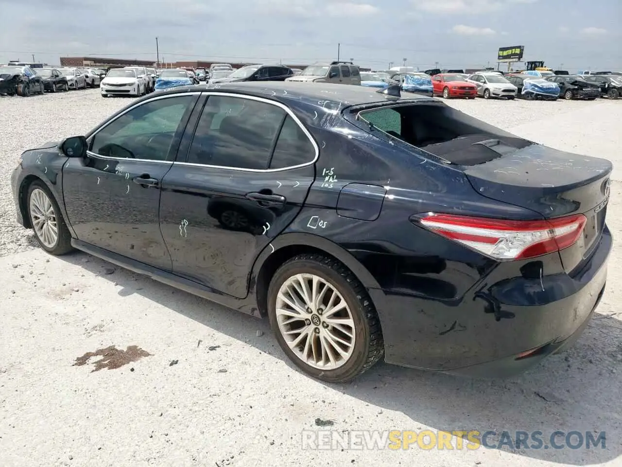2 Photograph of a damaged car 4T1B11HK8KU760153 TOYOTA CAMRY 2019