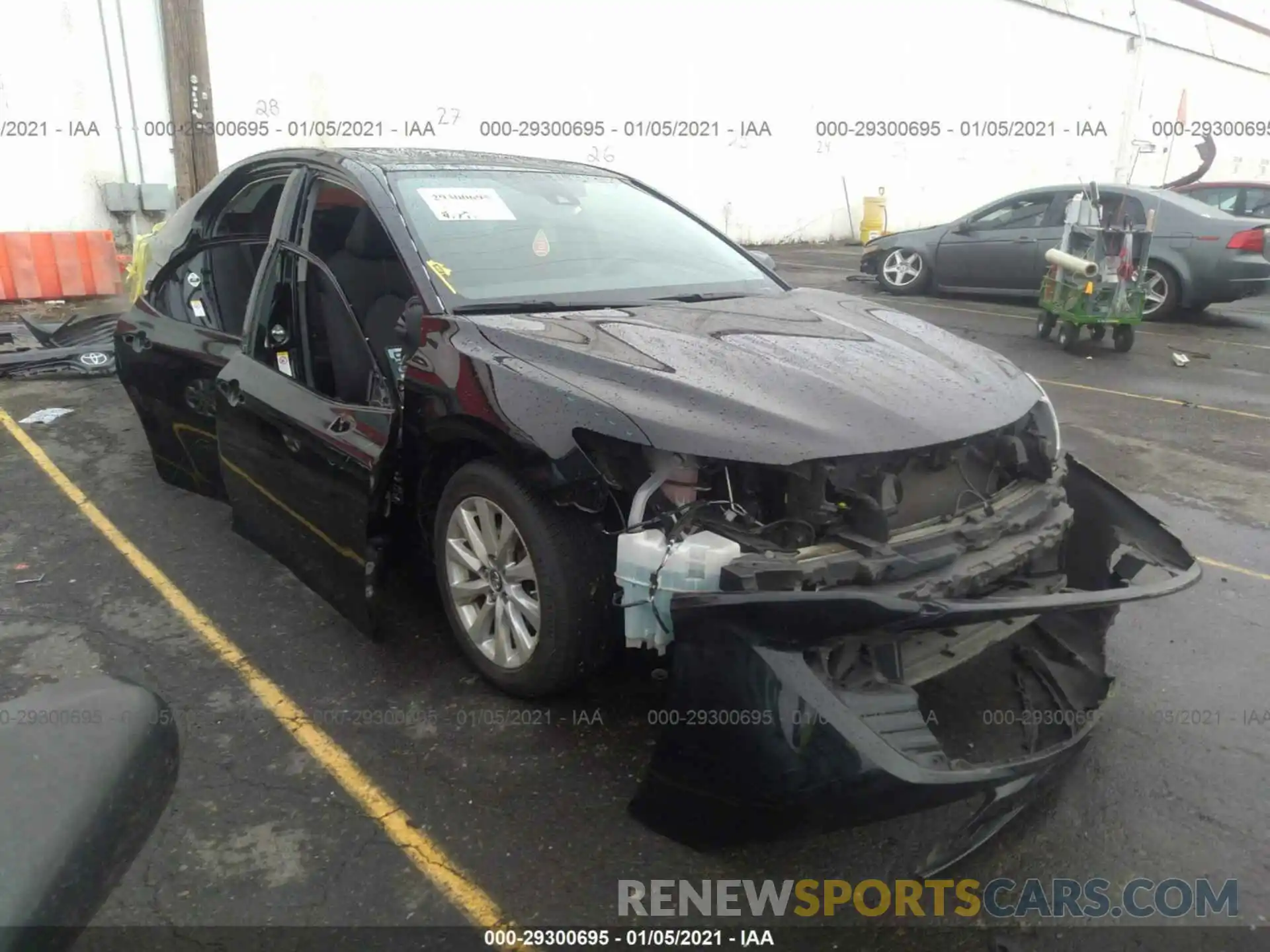 1 Photograph of a damaged car 4T1B11HK8KU763148 TOYOTA CAMRY 2019