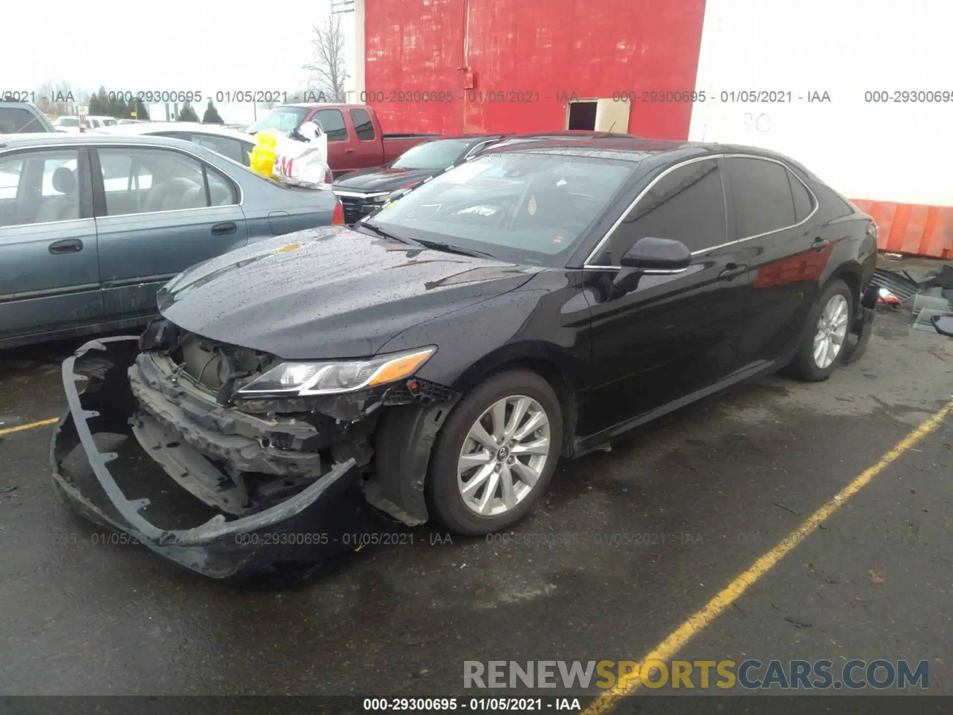 2 Photograph of a damaged car 4T1B11HK8KU763148 TOYOTA CAMRY 2019