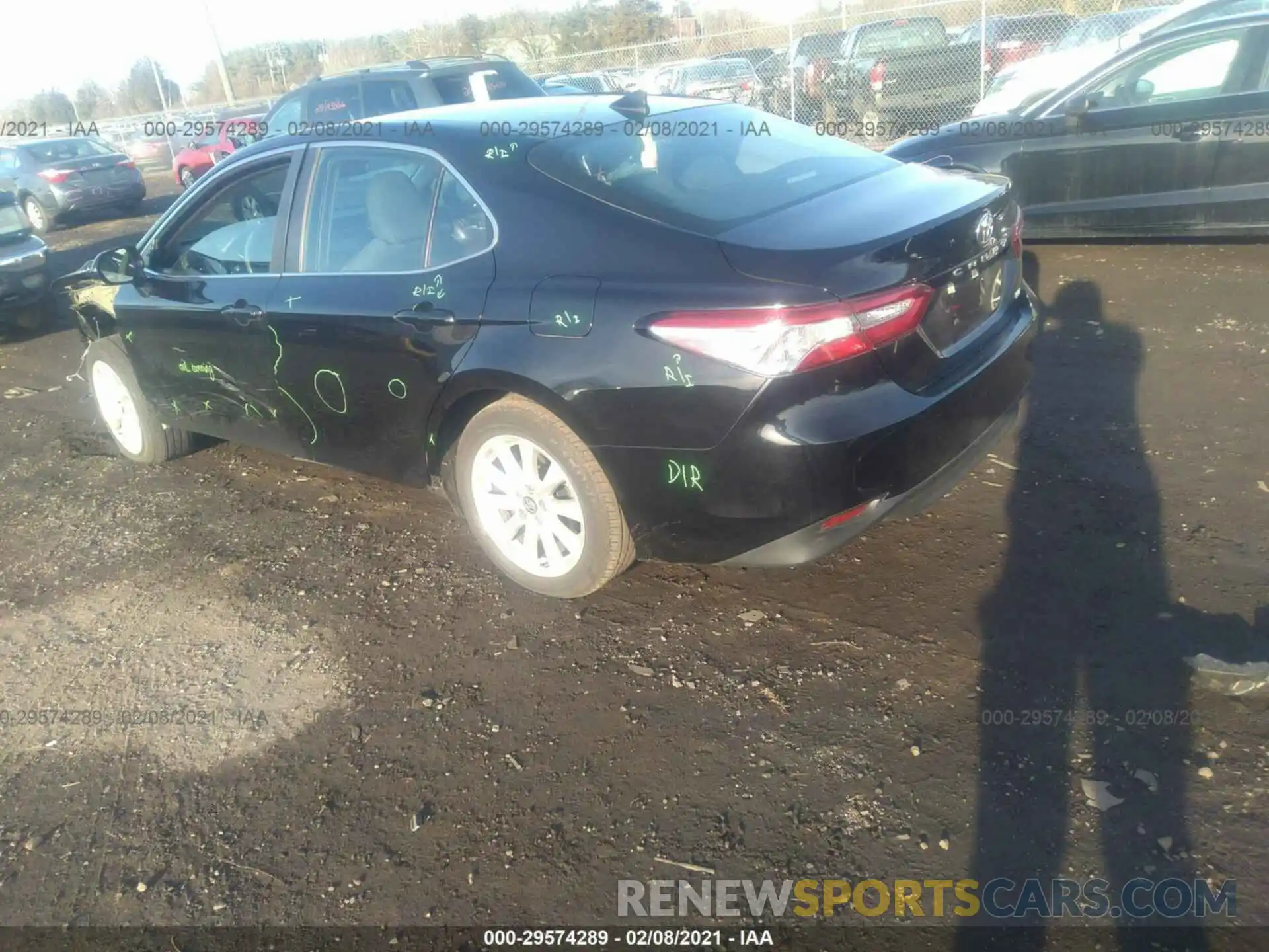 3 Photograph of a damaged car 4T1B11HK8KU766504 TOYOTA CAMRY 2019