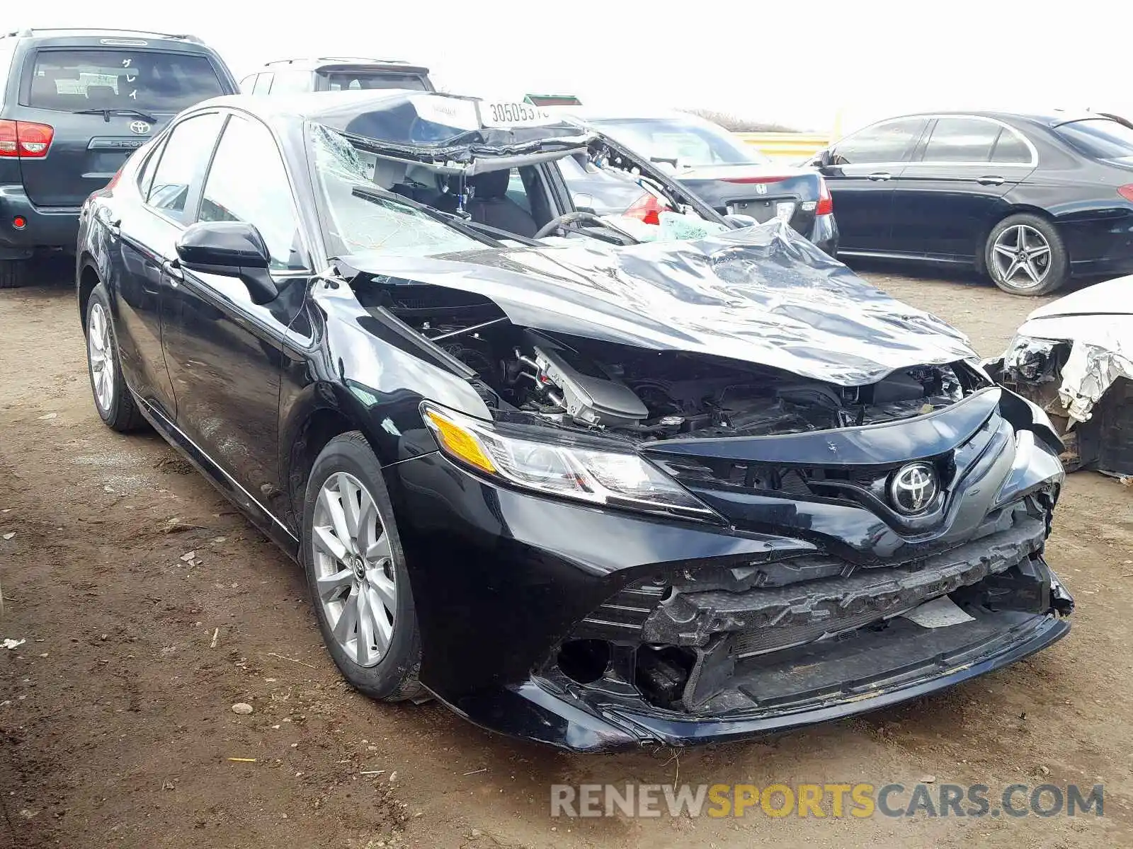 1 Photograph of a damaged car 4T1B11HK8KU767006 TOYOTA CAMRY 2019