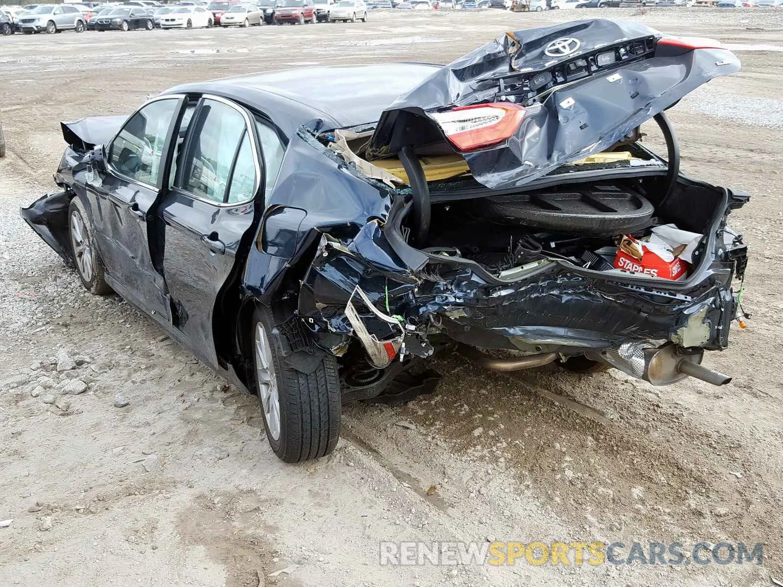 3 Photograph of a damaged car 4T1B11HK8KU771752 TOYOTA CAMRY 2019