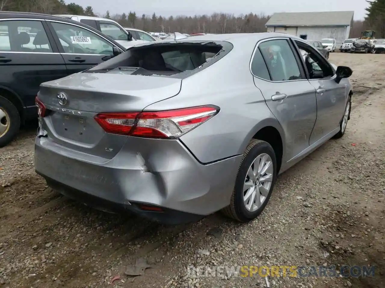 4 Photograph of a damaged car 4T1B11HK8KU772464 TOYOTA CAMRY 2019