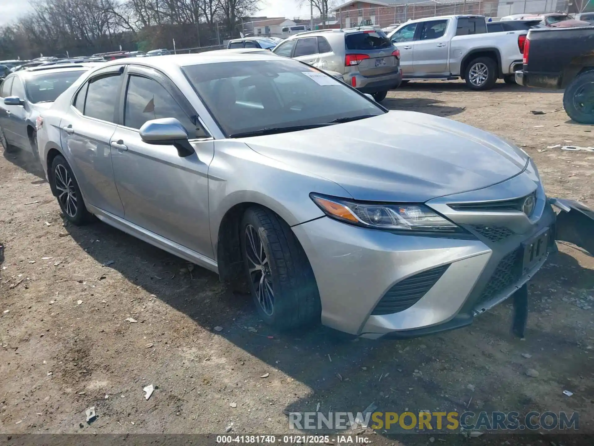 1 Photograph of a damaged car 4T1B11HK8KU775123 TOYOTA CAMRY 2019