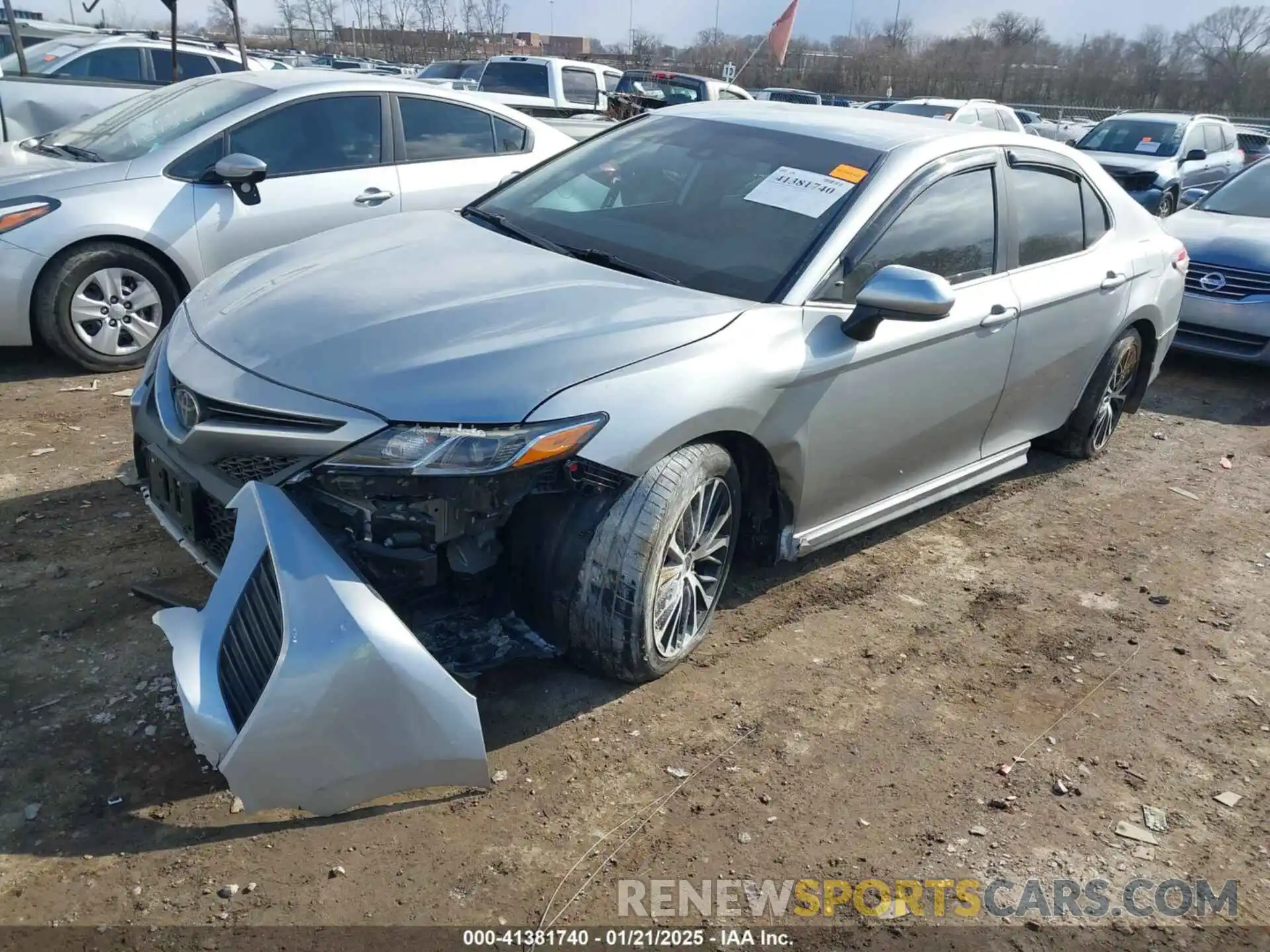 2 Photograph of a damaged car 4T1B11HK8KU775123 TOYOTA CAMRY 2019