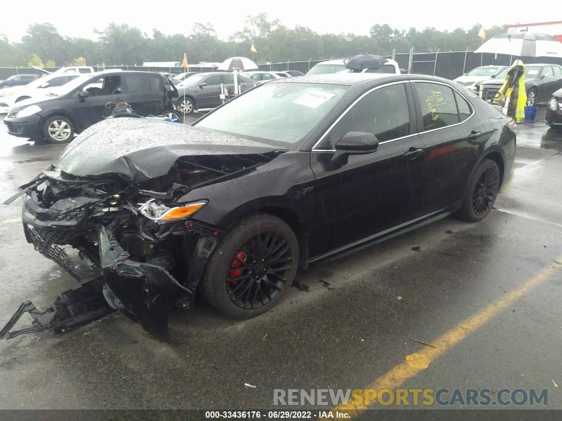 2 Photograph of a damaged car 4T1B11HK8KU780483 TOYOTA CAMRY 2019