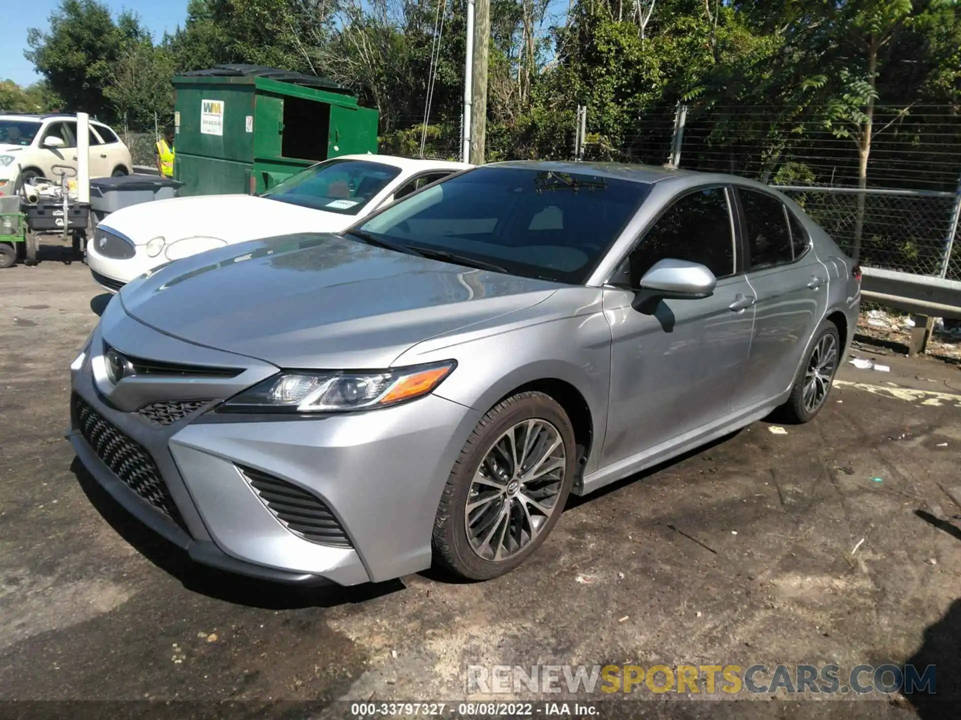 2 Photograph of a damaged car 4T1B11HK8KU786722 TOYOTA CAMRY 2019