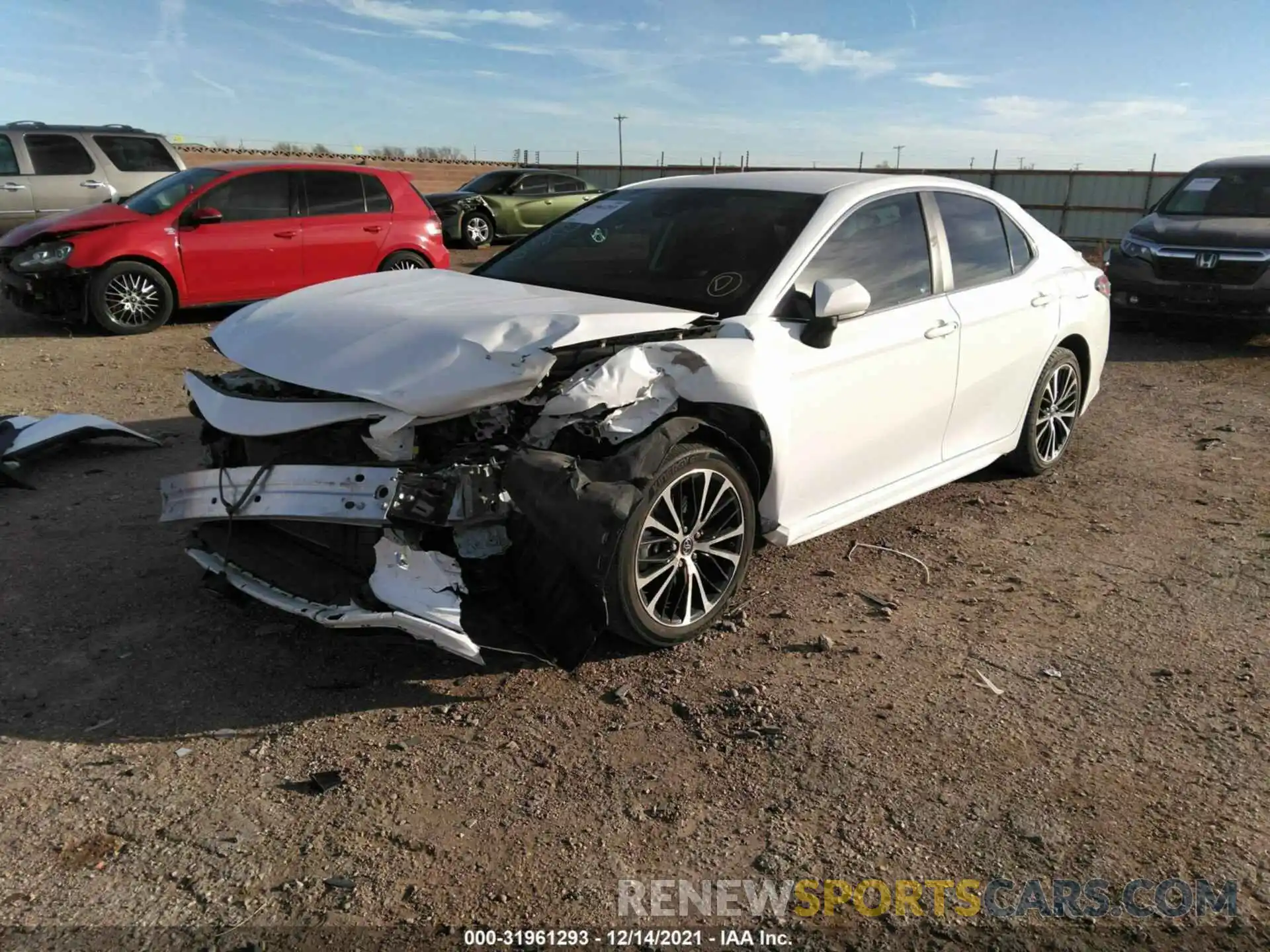 2 Photograph of a damaged car 4T1B11HK8KU788602 TOYOTA CAMRY 2019