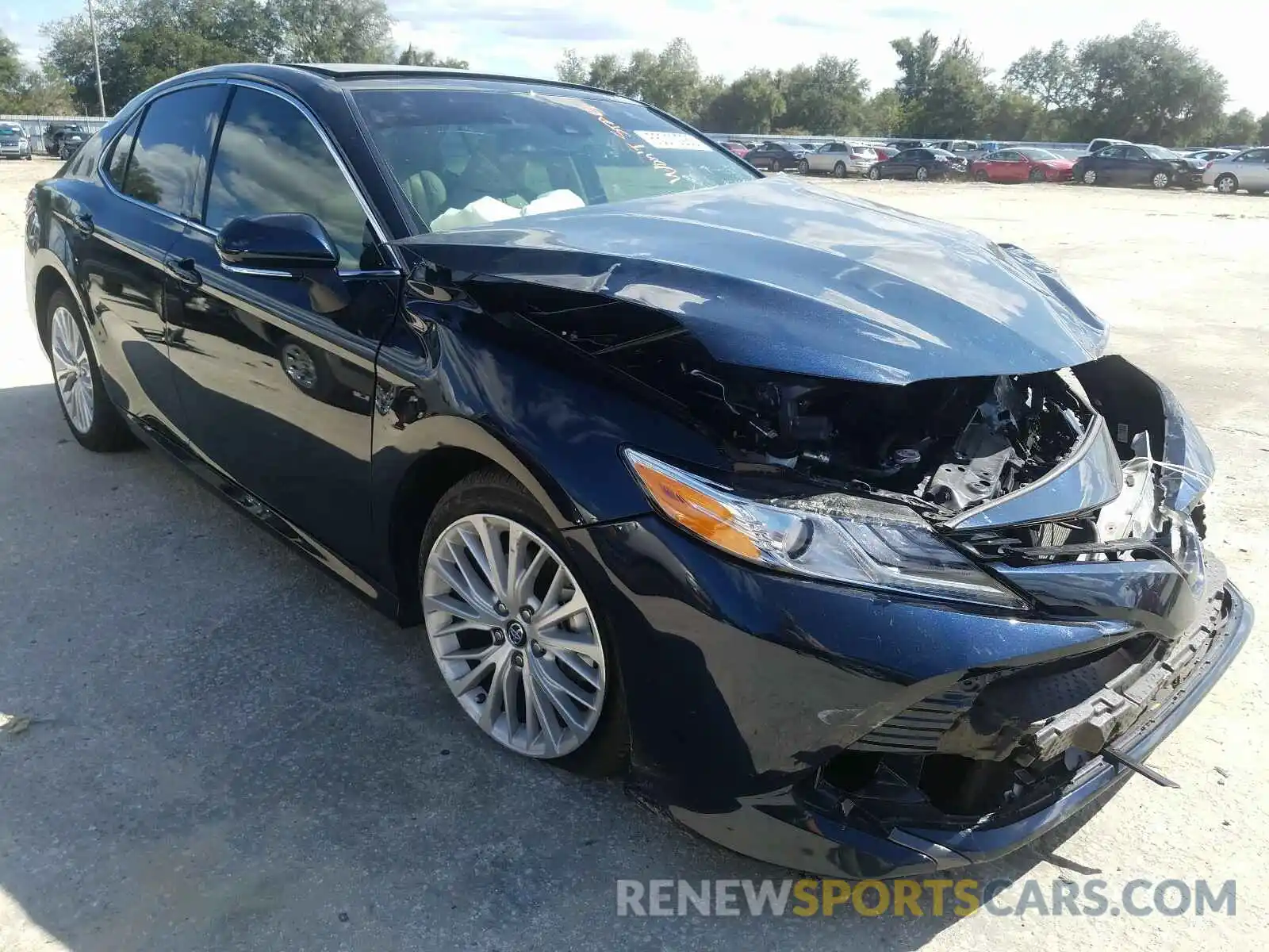 1 Photograph of a damaged car 4T1B11HK8KU788745 TOYOTA CAMRY 2019