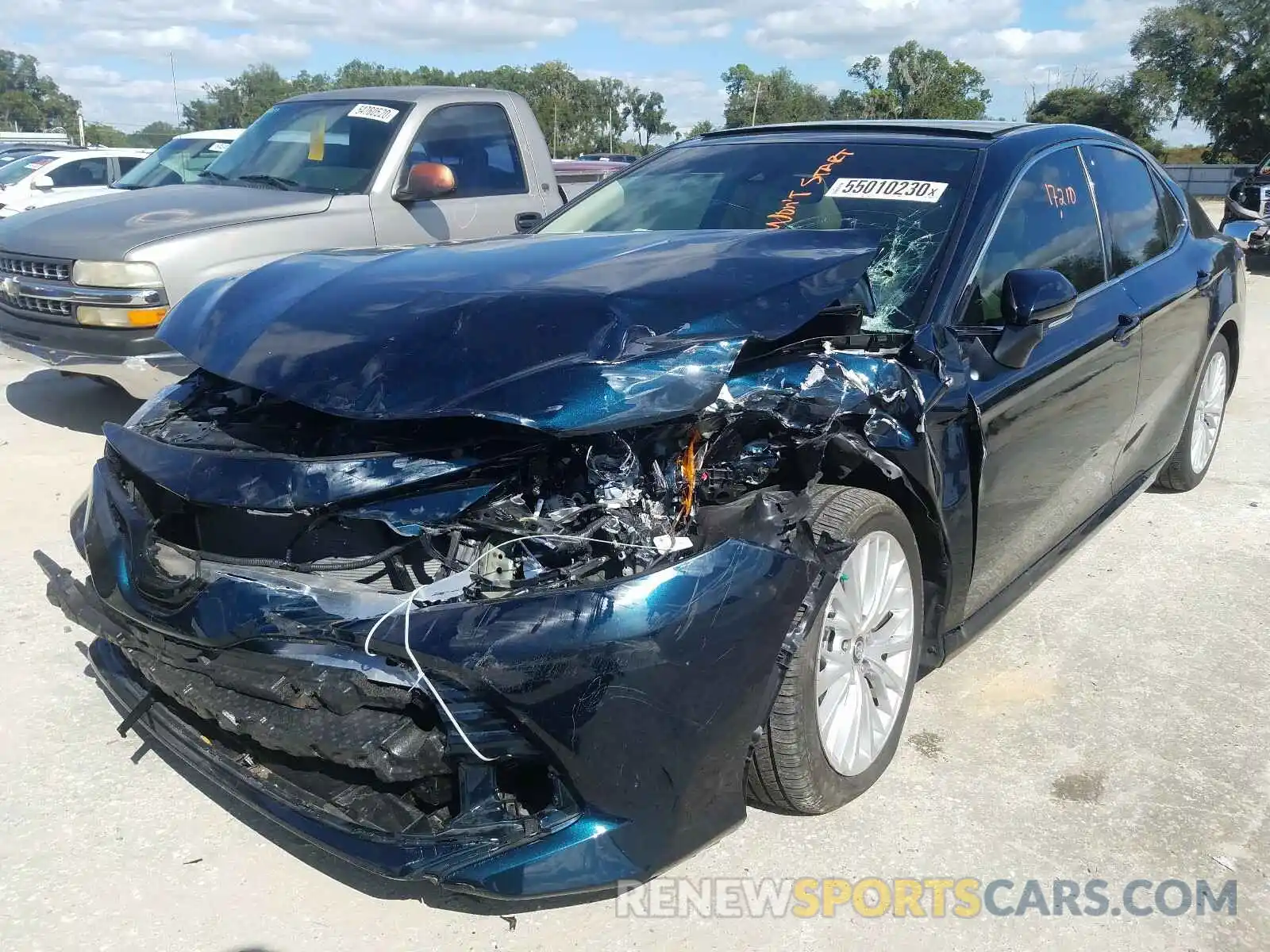 2 Photograph of a damaged car 4T1B11HK8KU788745 TOYOTA CAMRY 2019