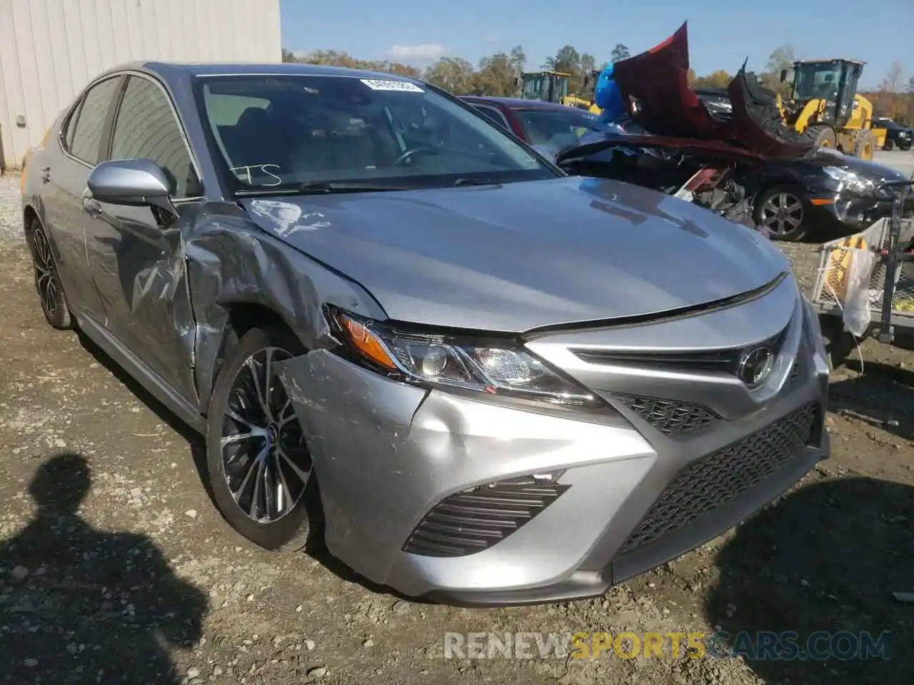 1 Photograph of a damaged car 4T1B11HK8KU789622 TOYOTA CAMRY 2019