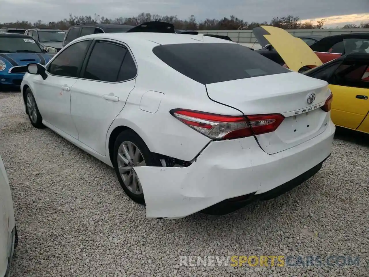 3 Photograph of a damaged car 4T1B11HK8KU789734 TOYOTA CAMRY 2019