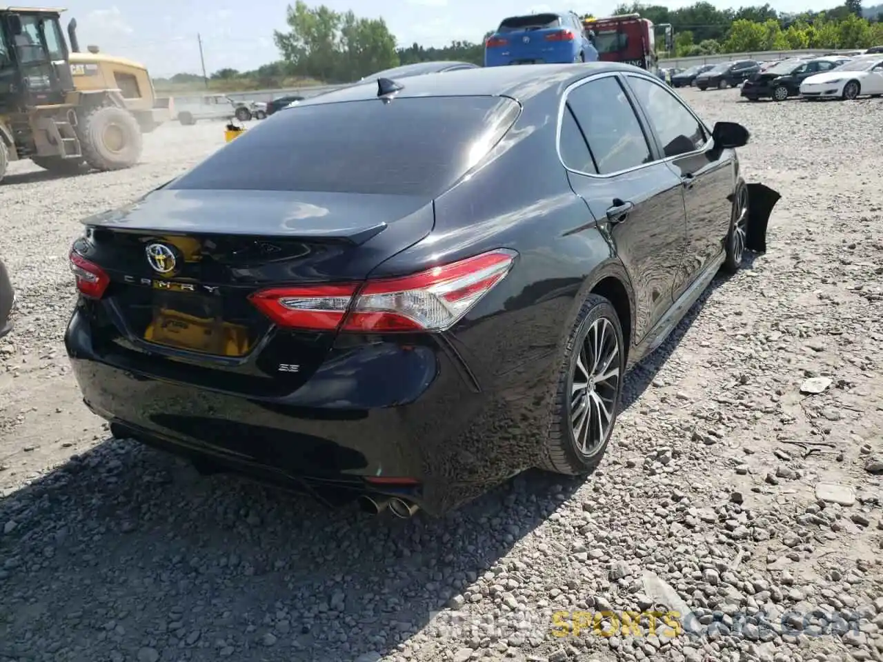 4 Photograph of a damaged car 4T1B11HK8KU794447 TOYOTA CAMRY 2019