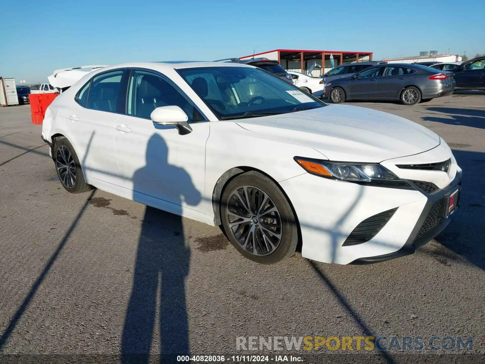1 Photograph of a damaged car 4T1B11HK8KU796408 TOYOTA CAMRY 2019
