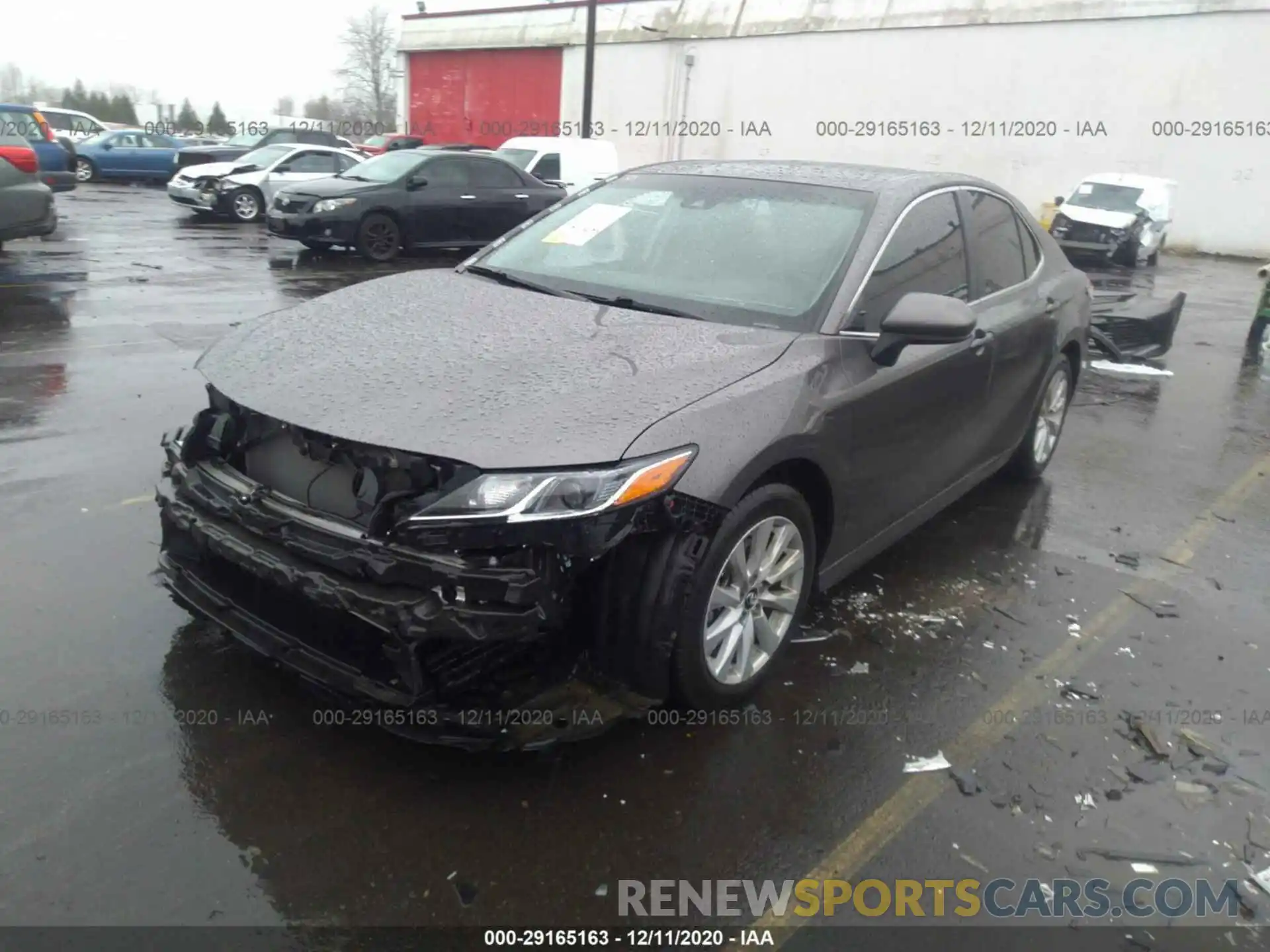 2 Photograph of a damaged car 4T1B11HK8KU801039 TOYOTA CAMRY 2019