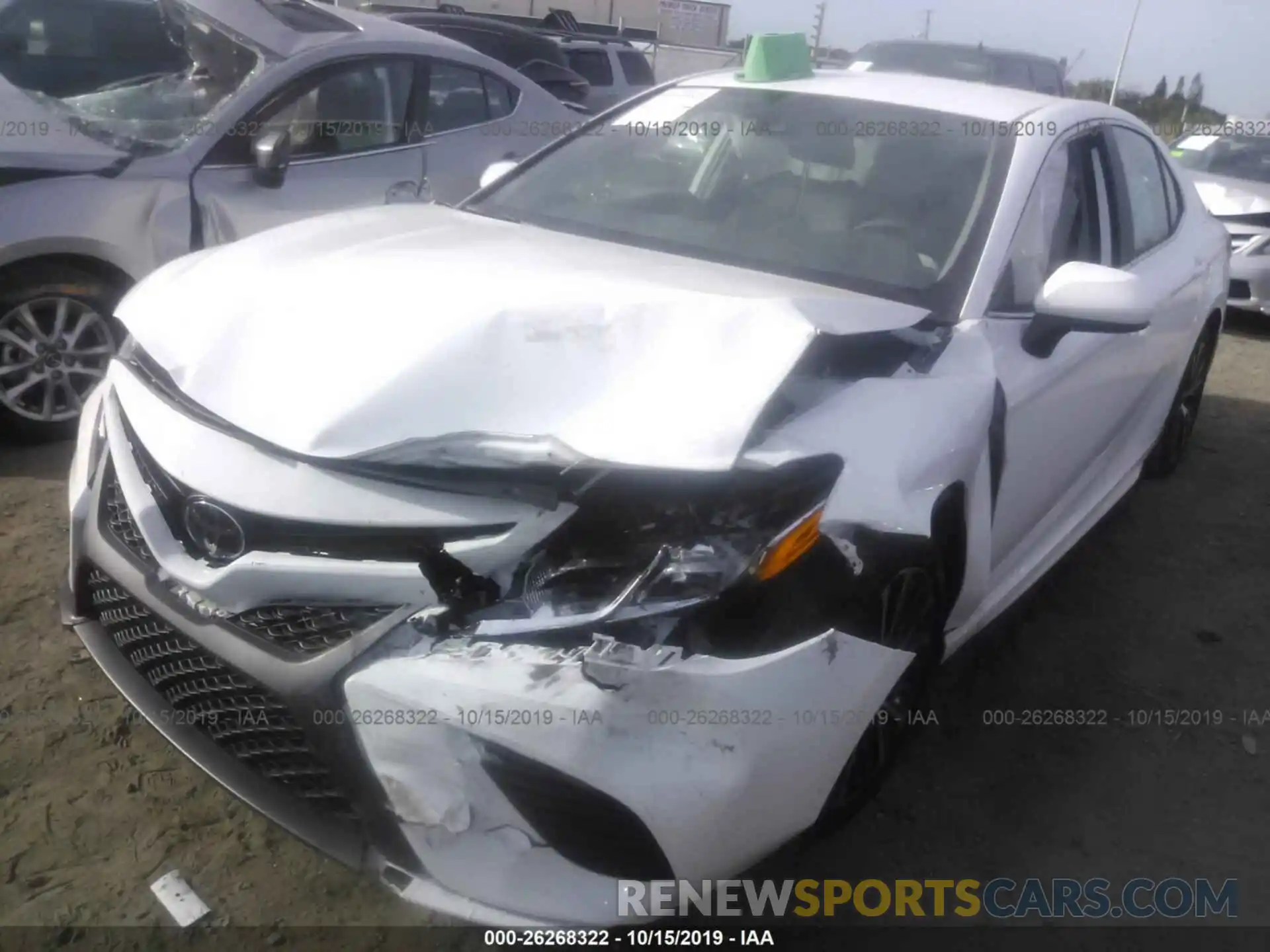 6 Photograph of a damaged car 4T1B11HK8KU801347 TOYOTA CAMRY 2019