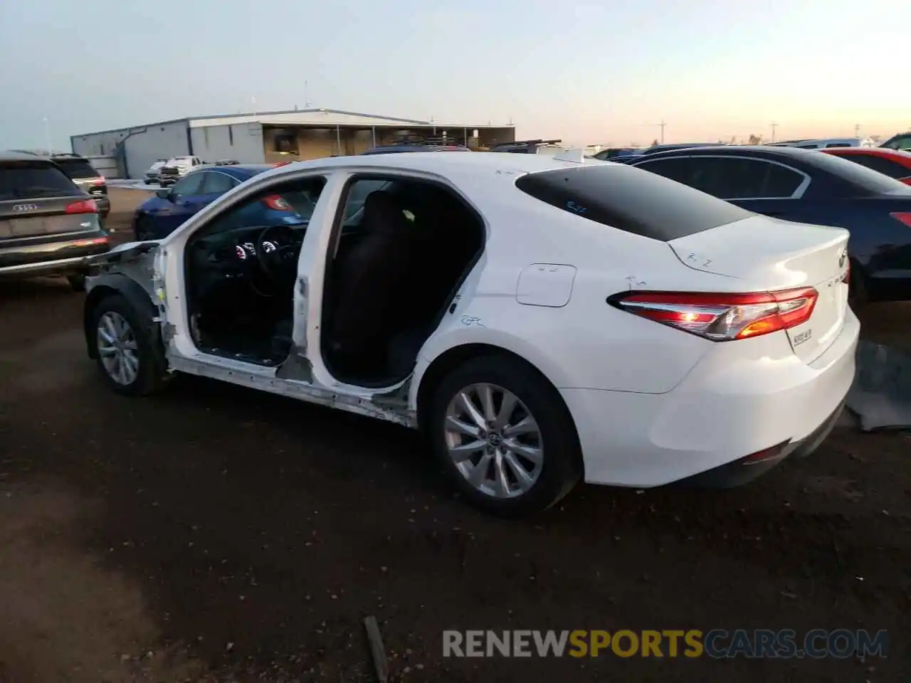 2 Photograph of a damaged car 4T1B11HK8KU801929 TOYOTA CAMRY 2019