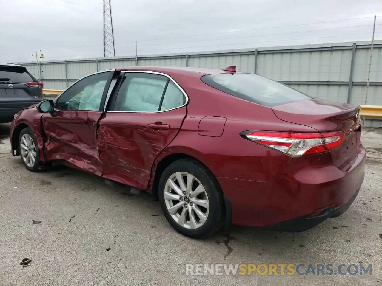 2 Photograph of a damaged car 4T1B11HK8KU803454 TOYOTA CAMRY 2019