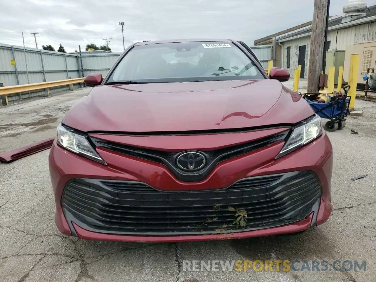 5 Photograph of a damaged car 4T1B11HK8KU803454 TOYOTA CAMRY 2019
