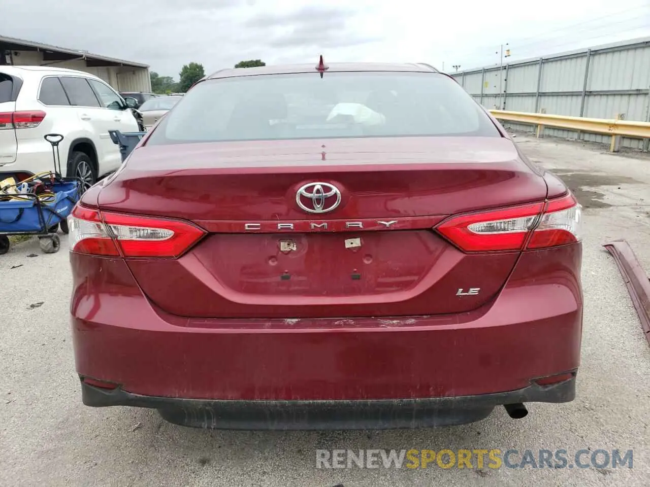 6 Photograph of a damaged car 4T1B11HK8KU803454 TOYOTA CAMRY 2019