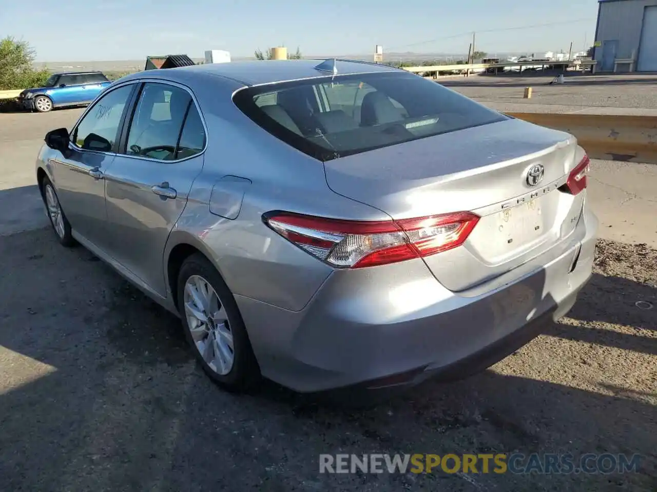 3 Photograph of a damaged car 4T1B11HK8KU803504 TOYOTA CAMRY 2019