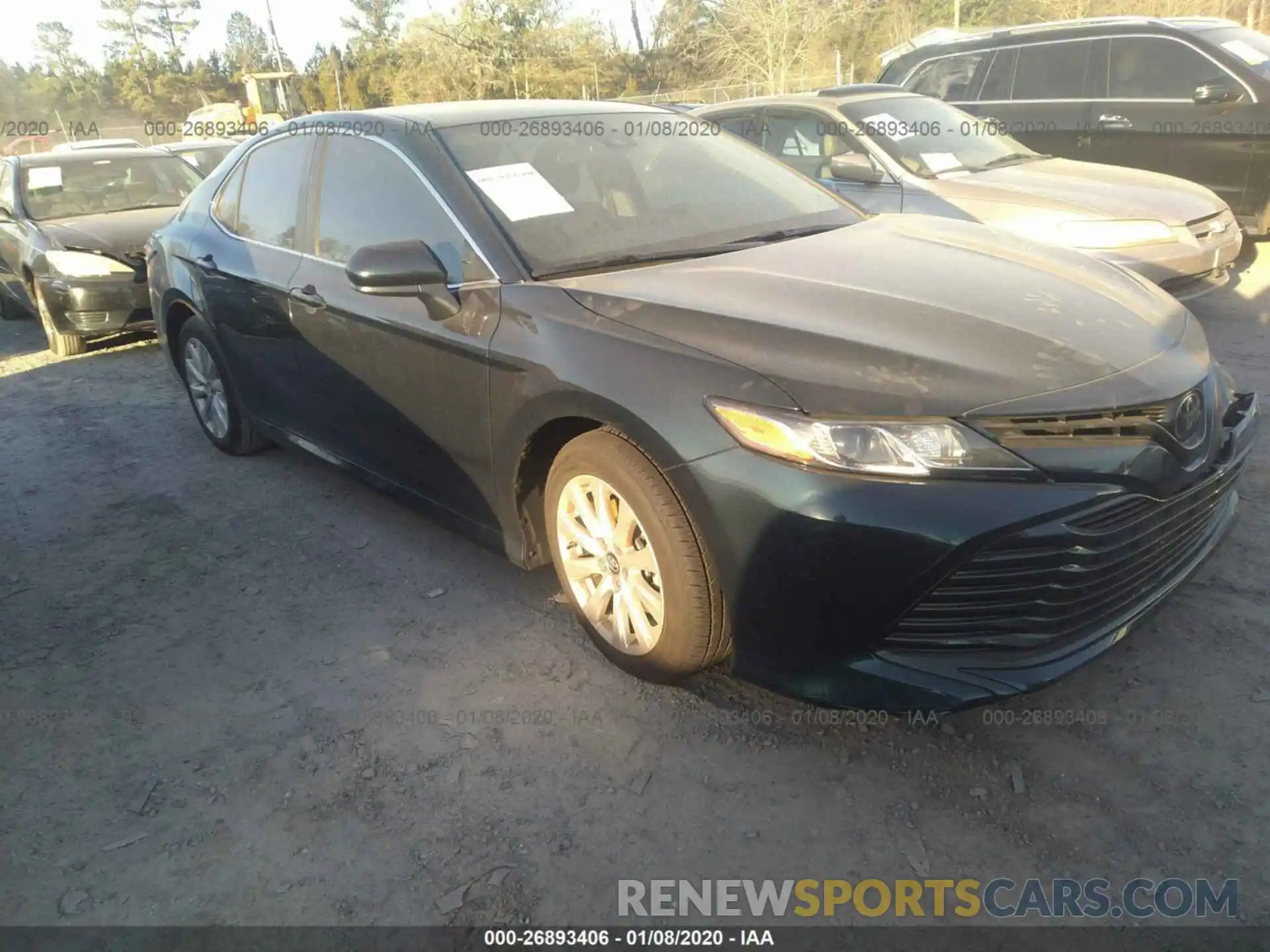 1 Photograph of a damaged car 4T1B11HK8KU805849 TOYOTA CAMRY 2019