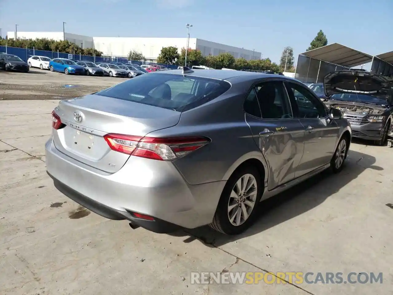 4 Photograph of a damaged car 4T1B11HK8KU805883 TOYOTA CAMRY 2019