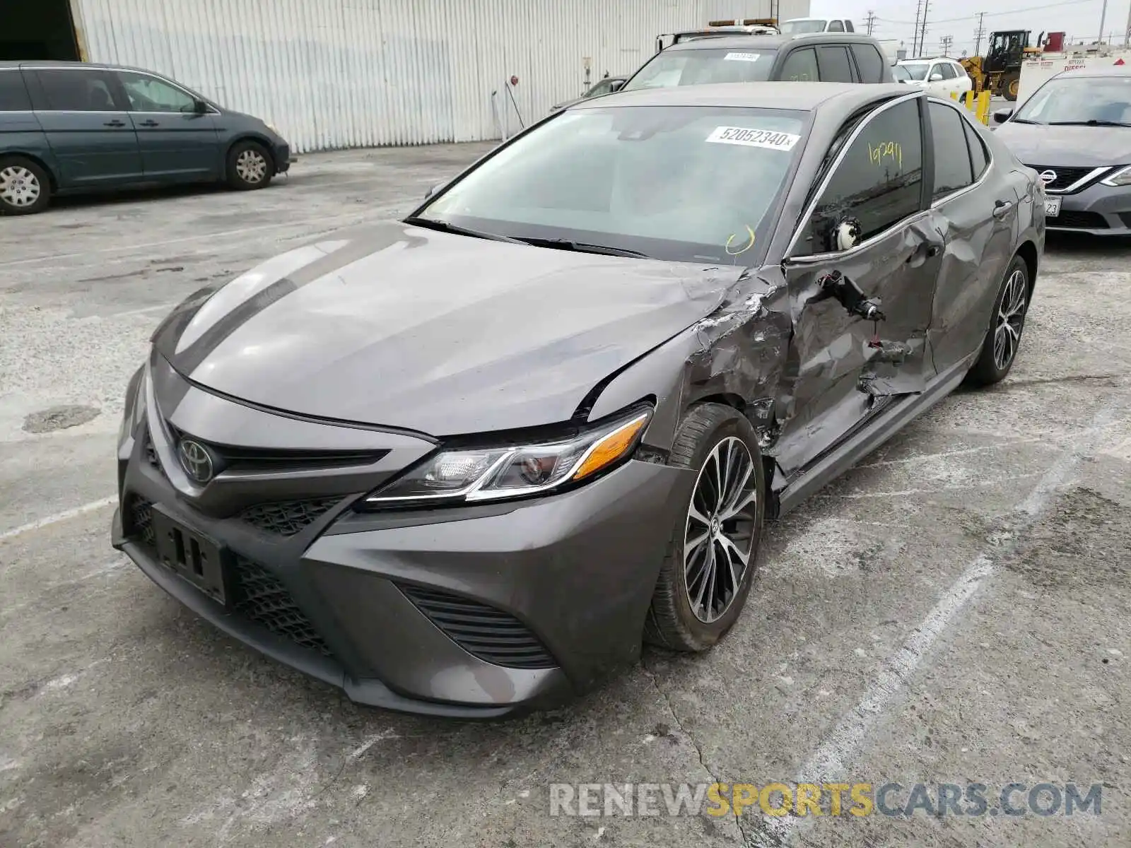 2 Photograph of a damaged car 4T1B11HK8KU806838 TOYOTA CAMRY 2019