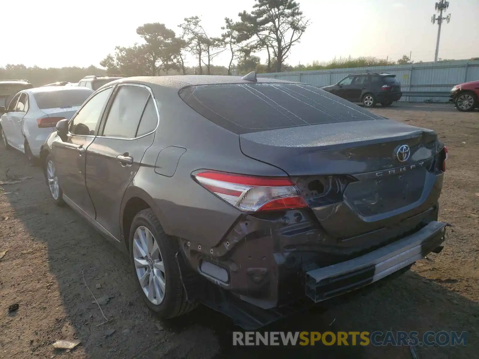 3 Photograph of a damaged car 4T1B11HK8KU807133 TOYOTA CAMRY 2019