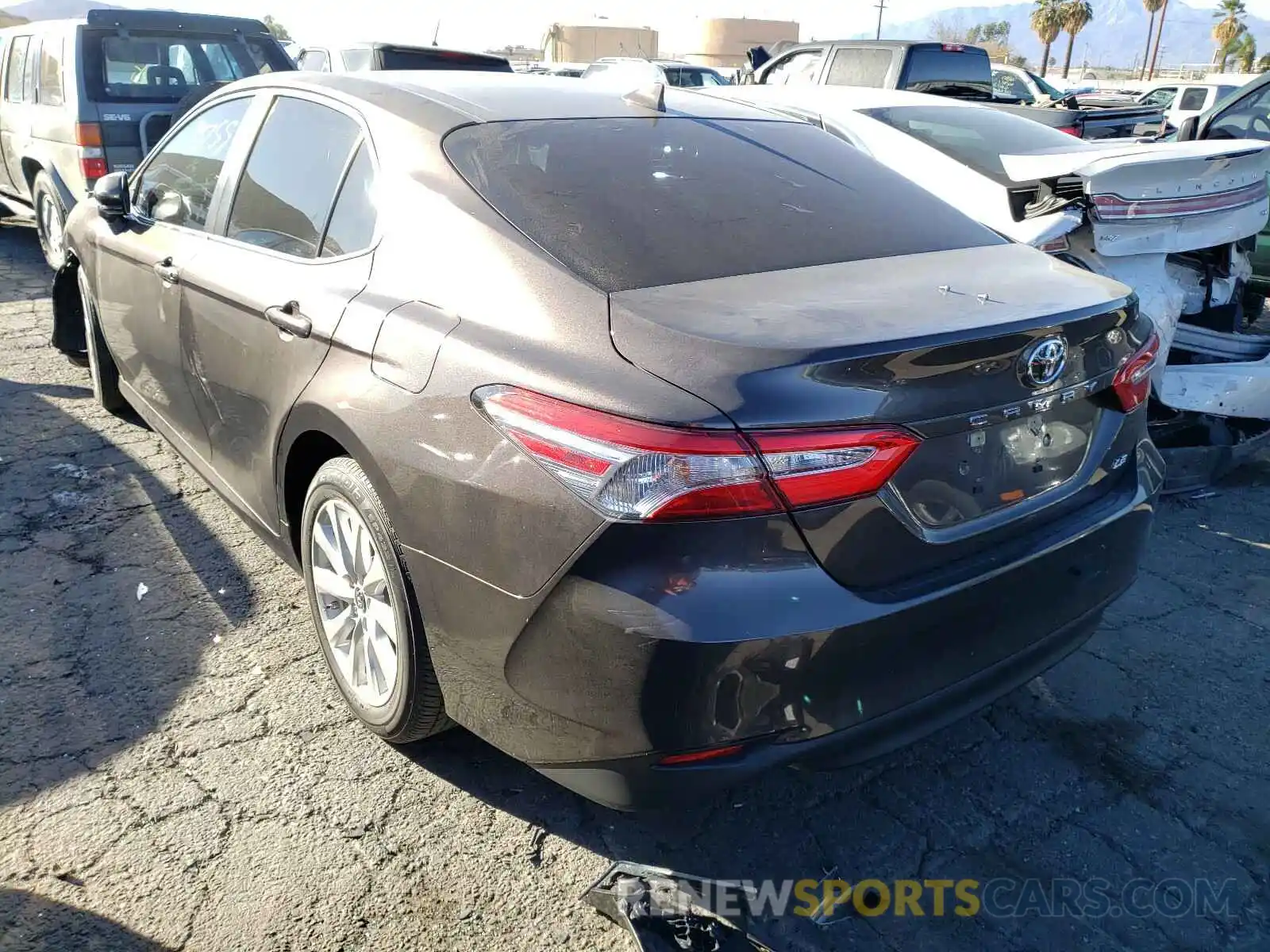 3 Photograph of a damaged car 4T1B11HK8KU811005 TOYOTA CAMRY 2019