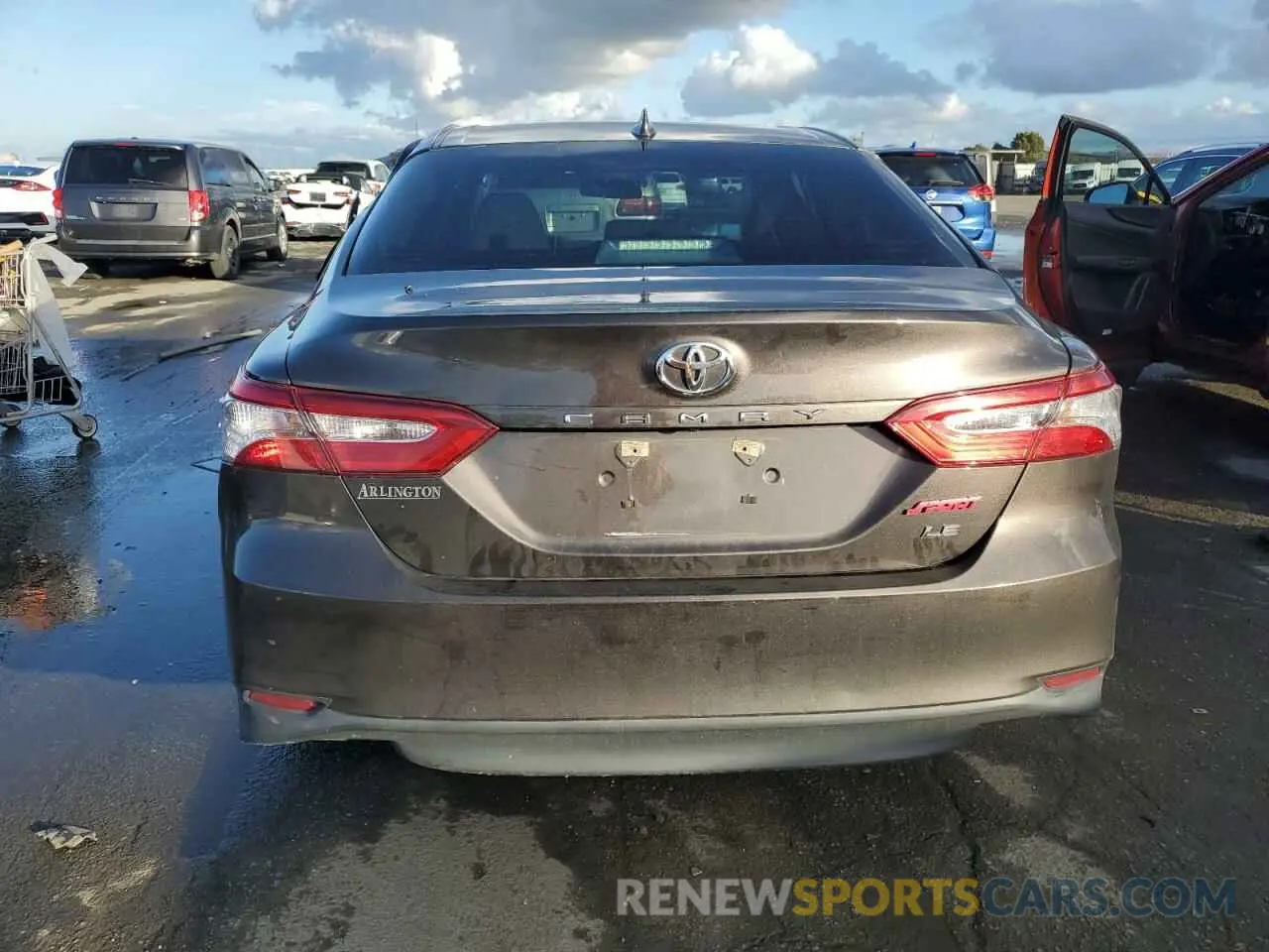 6 Photograph of a damaged car 4T1B11HK8KU812879 TOYOTA CAMRY 2019