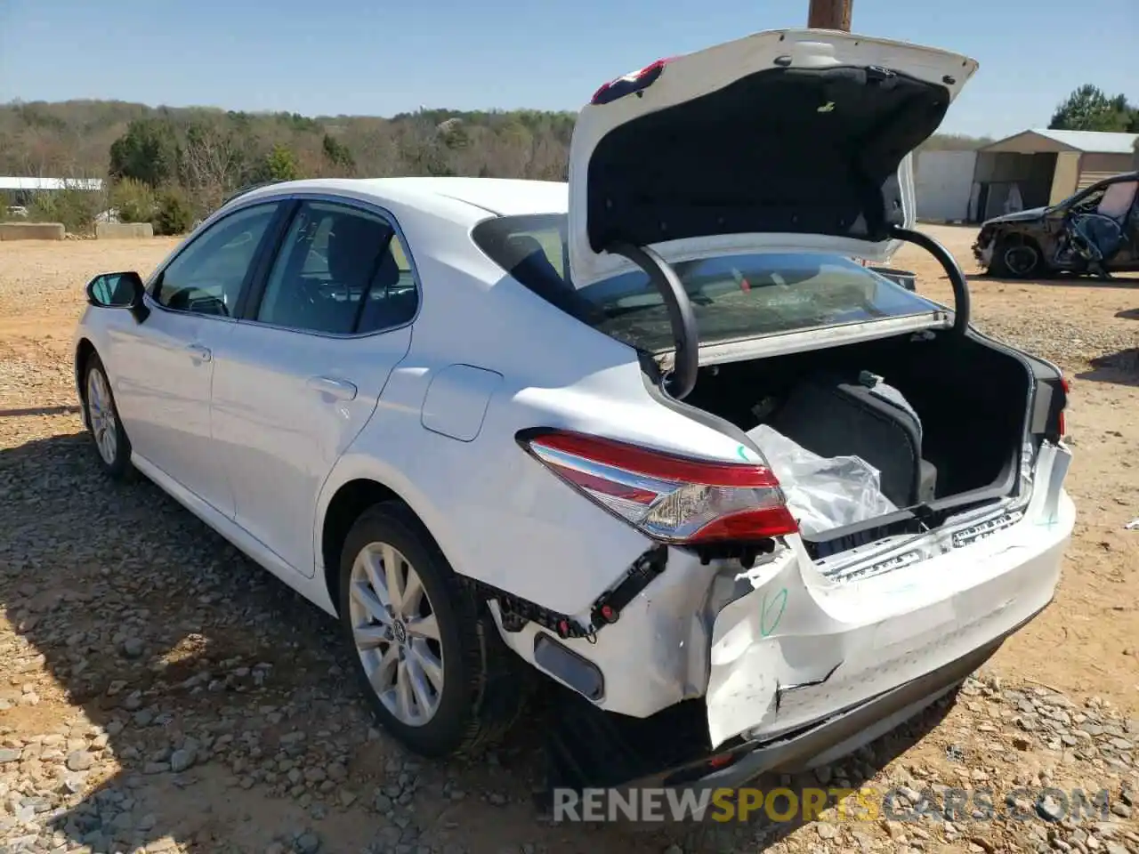 3 Photograph of a damaged car 4T1B11HK8KU814115 TOYOTA CAMRY 2019