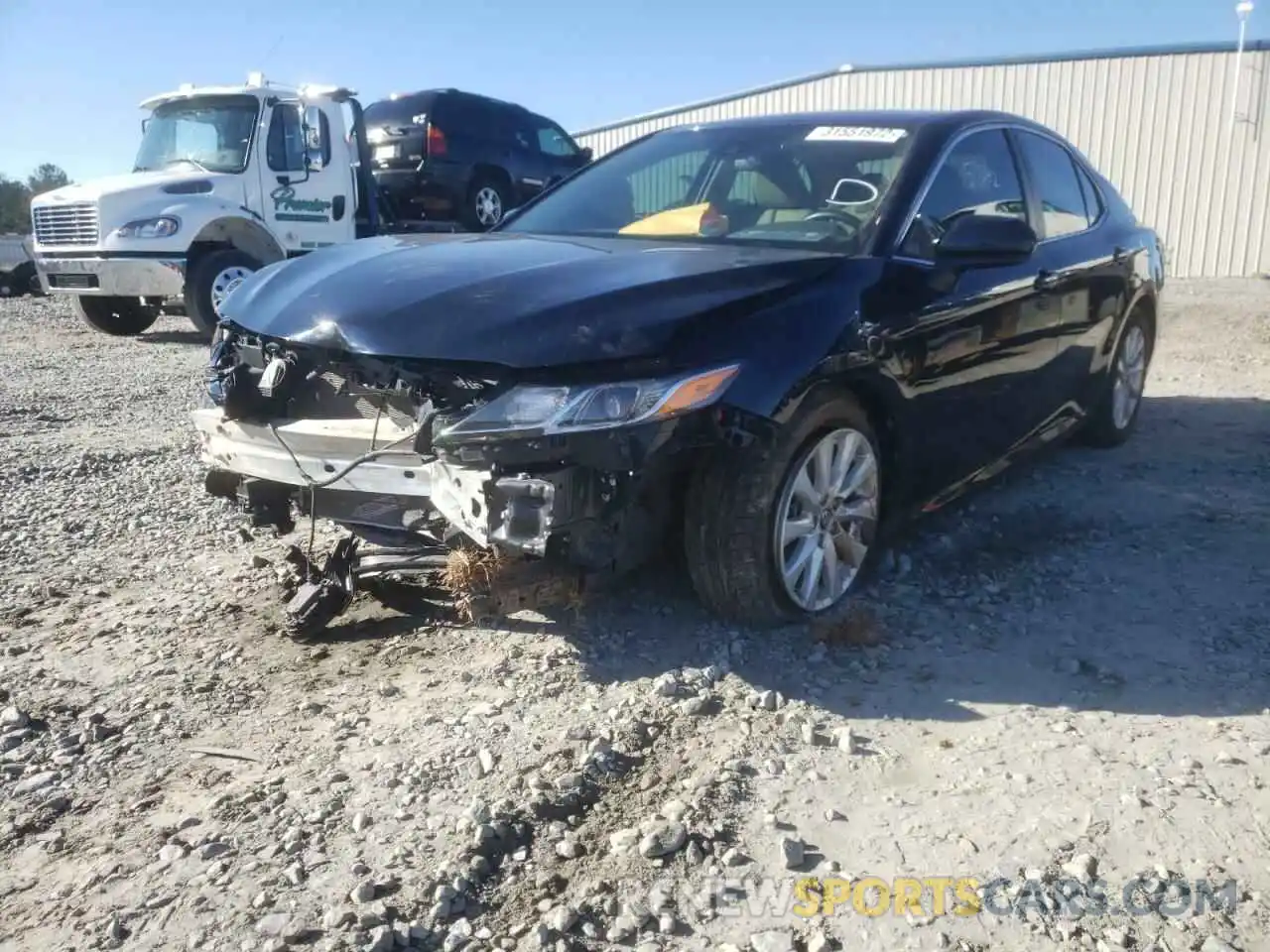 2 Photograph of a damaged car 4T1B11HK8KU819976 TOYOTA CAMRY 2019