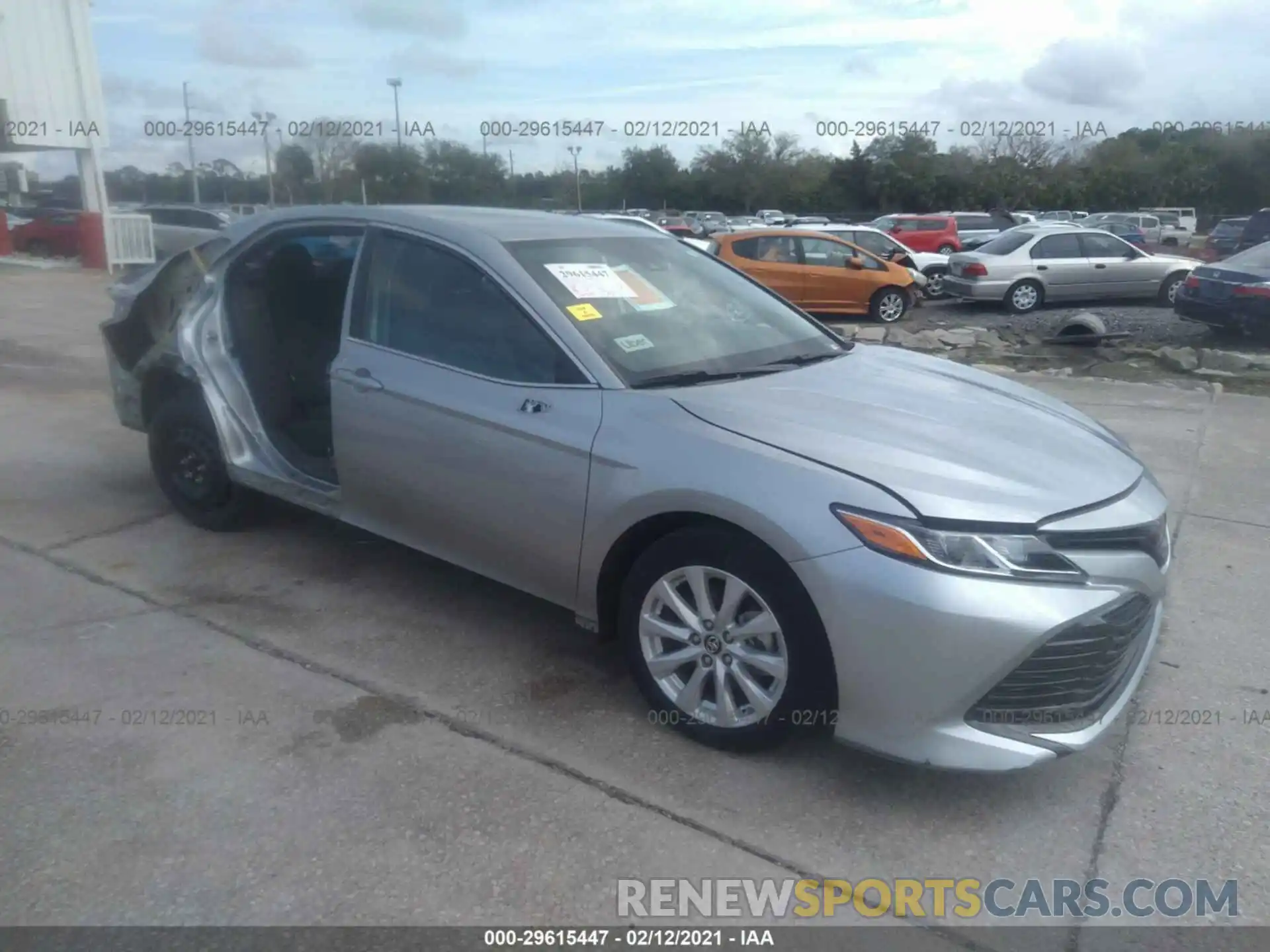 1 Photograph of a damaged car 4T1B11HK8KU821789 TOYOTA CAMRY 2019