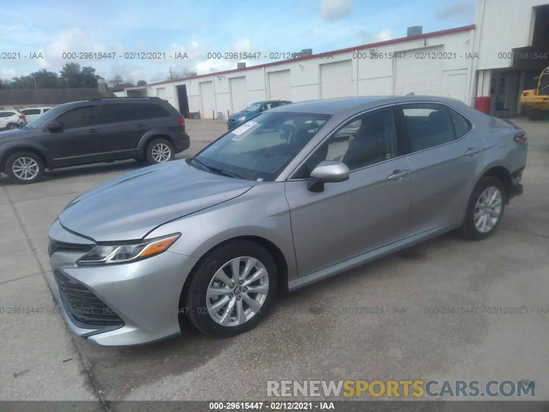 2 Photograph of a damaged car 4T1B11HK8KU821789 TOYOTA CAMRY 2019